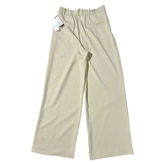 French Connection Women's Wide Leg Trouser Tan Size Medium - Picture 15 of 16